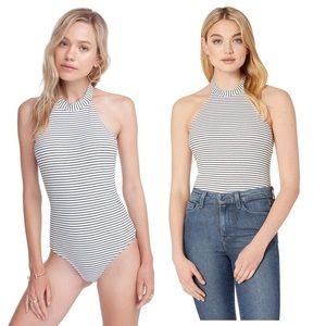 NEW Devon Striped Bodysuit